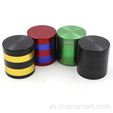 multicolor marun-Layer poku grinder siga awọn ẹya ẹrọ